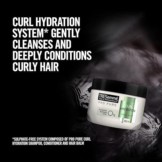 ماسک مو ترزمه بدون سولفات موهای فر TRESemme — تصویر ۴