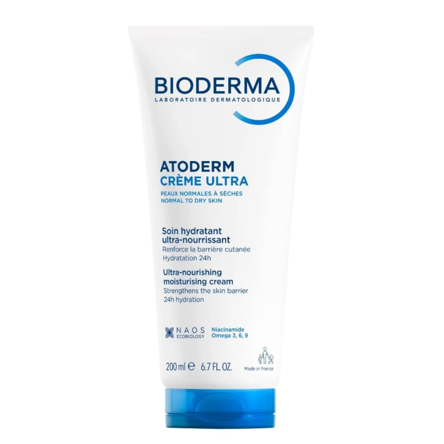 کرم مرطوب‌کننده اتودرم اولترا بایودرما مدل Atoderm Crème Ultra، حجم ۲۰۰ میلی‌لیتر