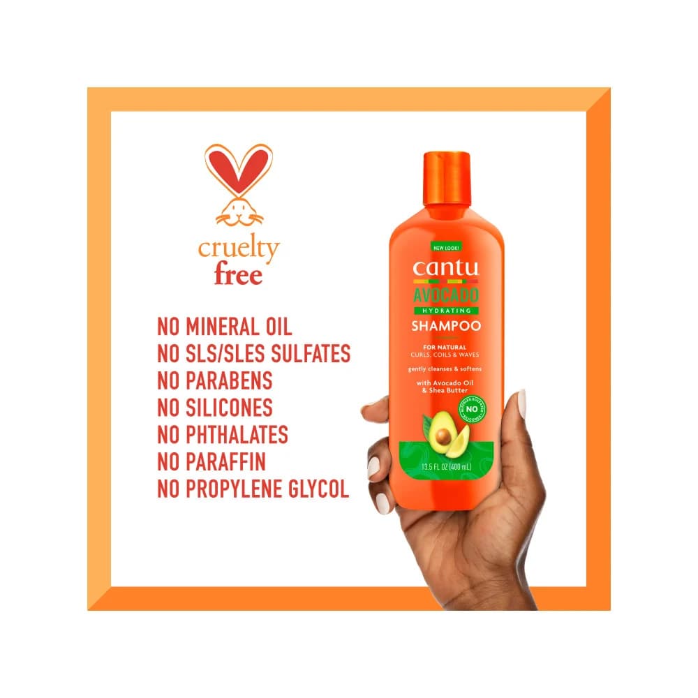 شامپو آبرسان آووکادو کانتو مدل Avocado Hydrating Shampoo حجم ۴۰۰ میلی‌لیتر — تصویر ۳