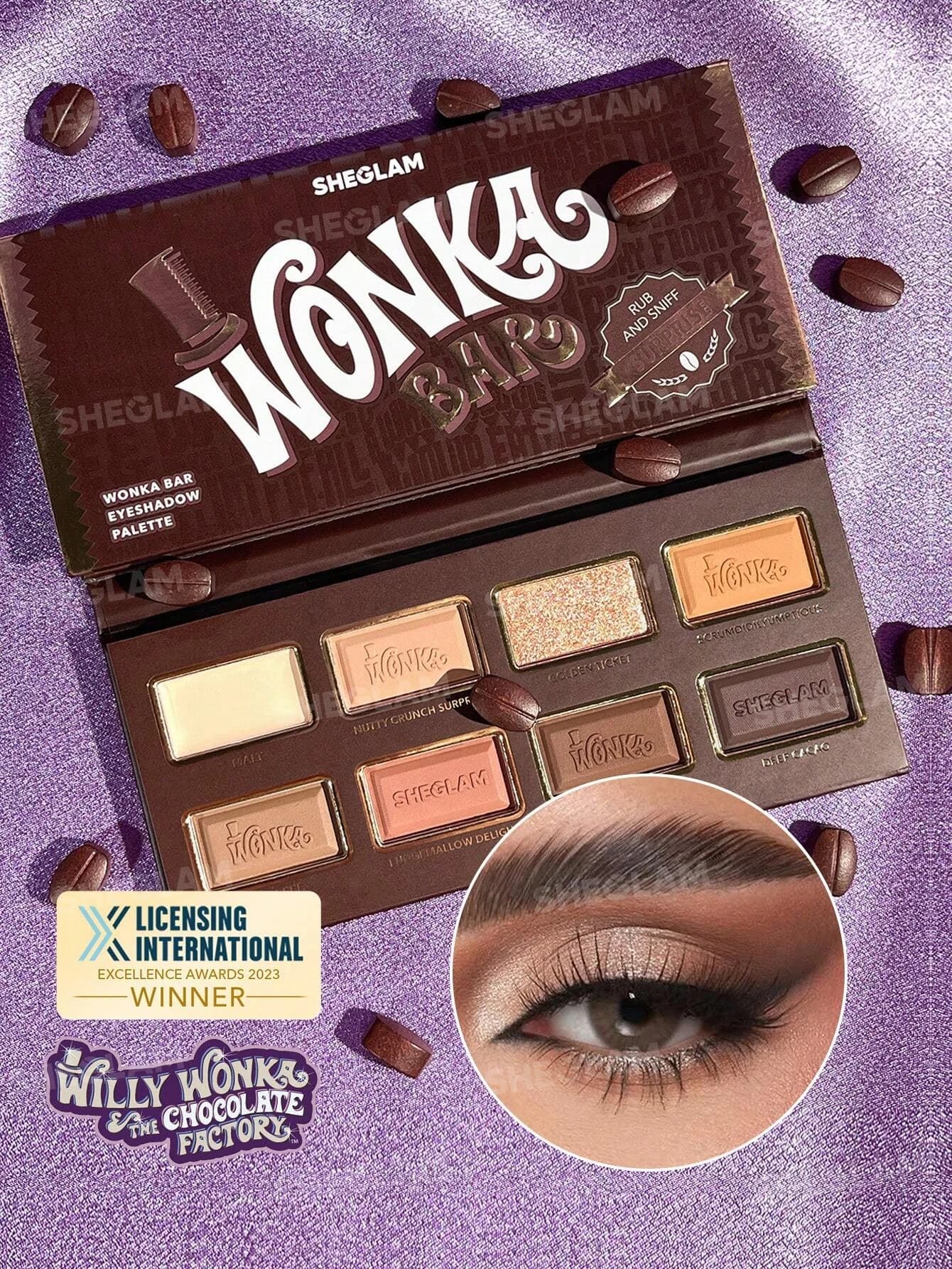پالت سایه شیگلم ونکا بار SHEGLAM Wonka Bar Eyeshadow Palette — تصویر ۳