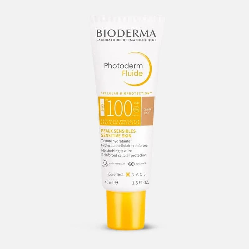 ضد آفتاب فلوئید مکس بایودرما SPF100 رنگ روشن