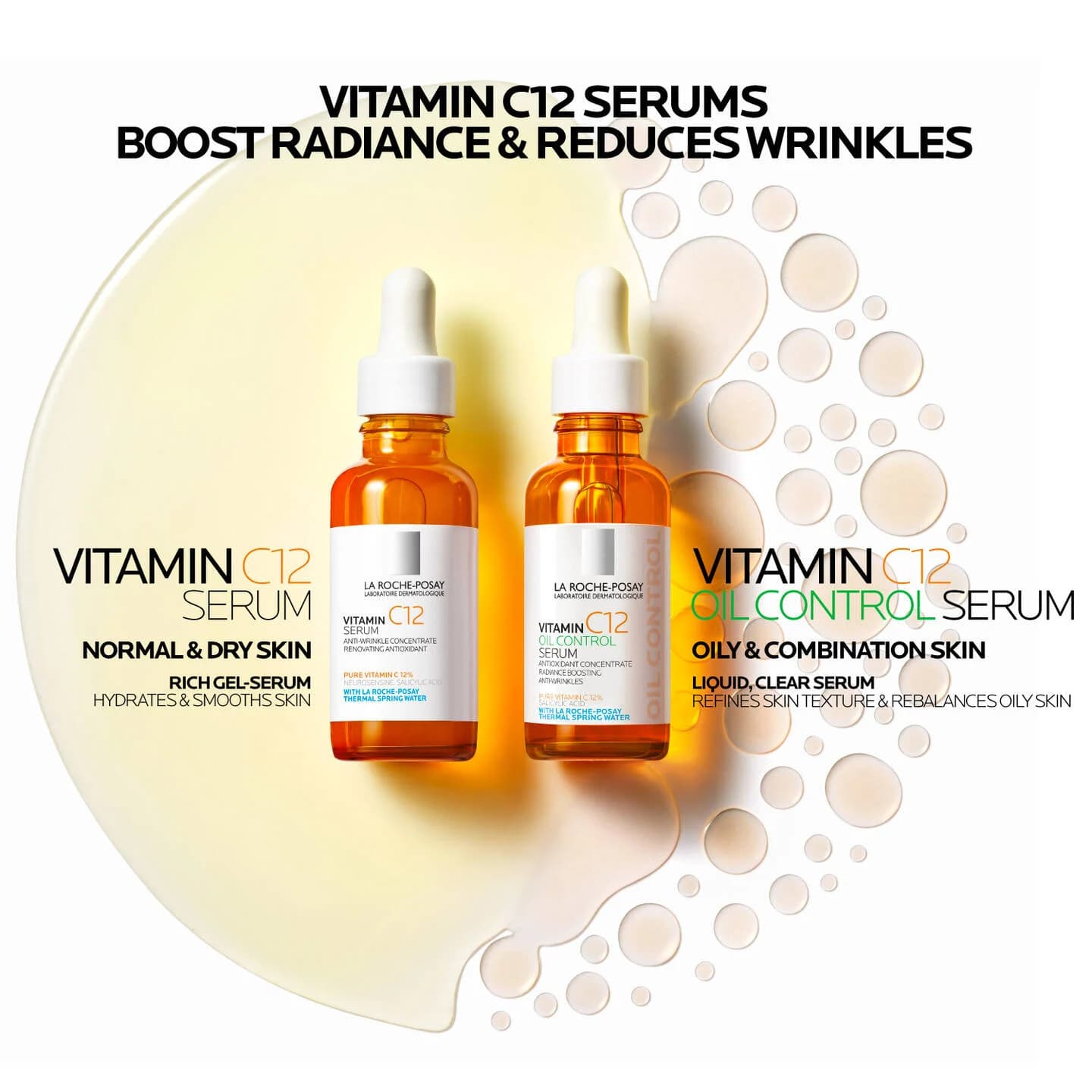 سرم ویتامین سی لاروش پوزای Pure Vitamin C12 Serum — تصویر ۲