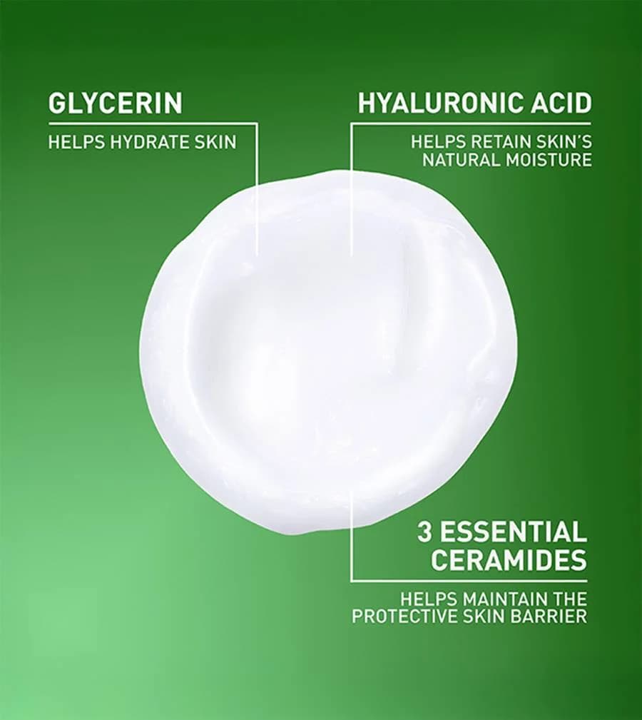 شوینده آبرسان سراوی CeraVe Hydrating Facial Cleanser حجم ۴۷۳ میل — تصویر ۴