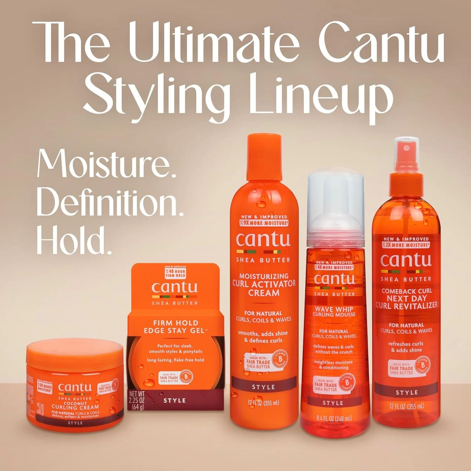 کرم اکتیو کننده فر کانتو Cantu Moisturizing Curl Activator Cream — تصویر ۴