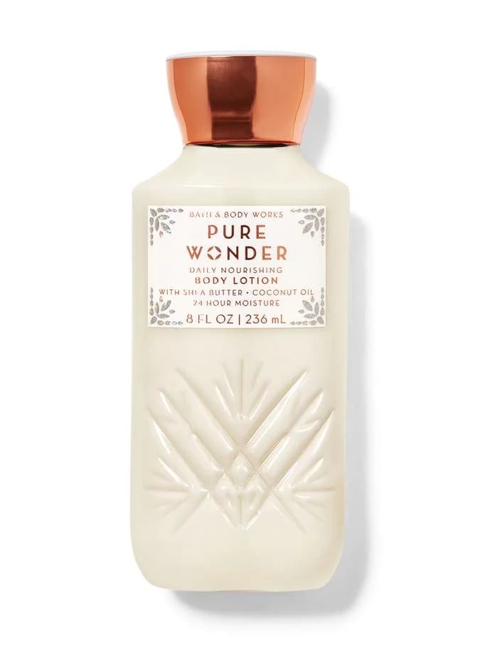 لوسیون بدن بث اند بادی ورکس Pure Wonder حجم 236 میل