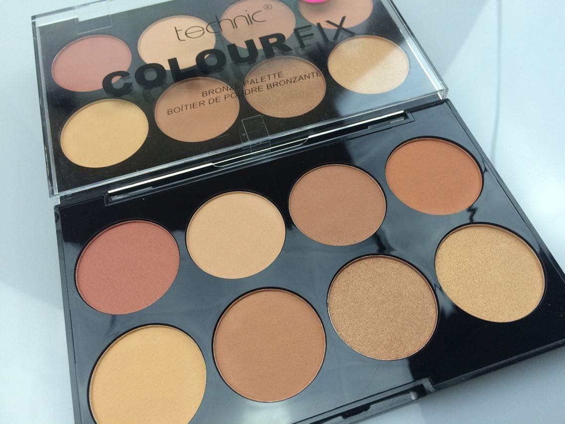 پالت برنزر 8 رنگ تکنیک Color Fix Bronzer — تصویر ۴
