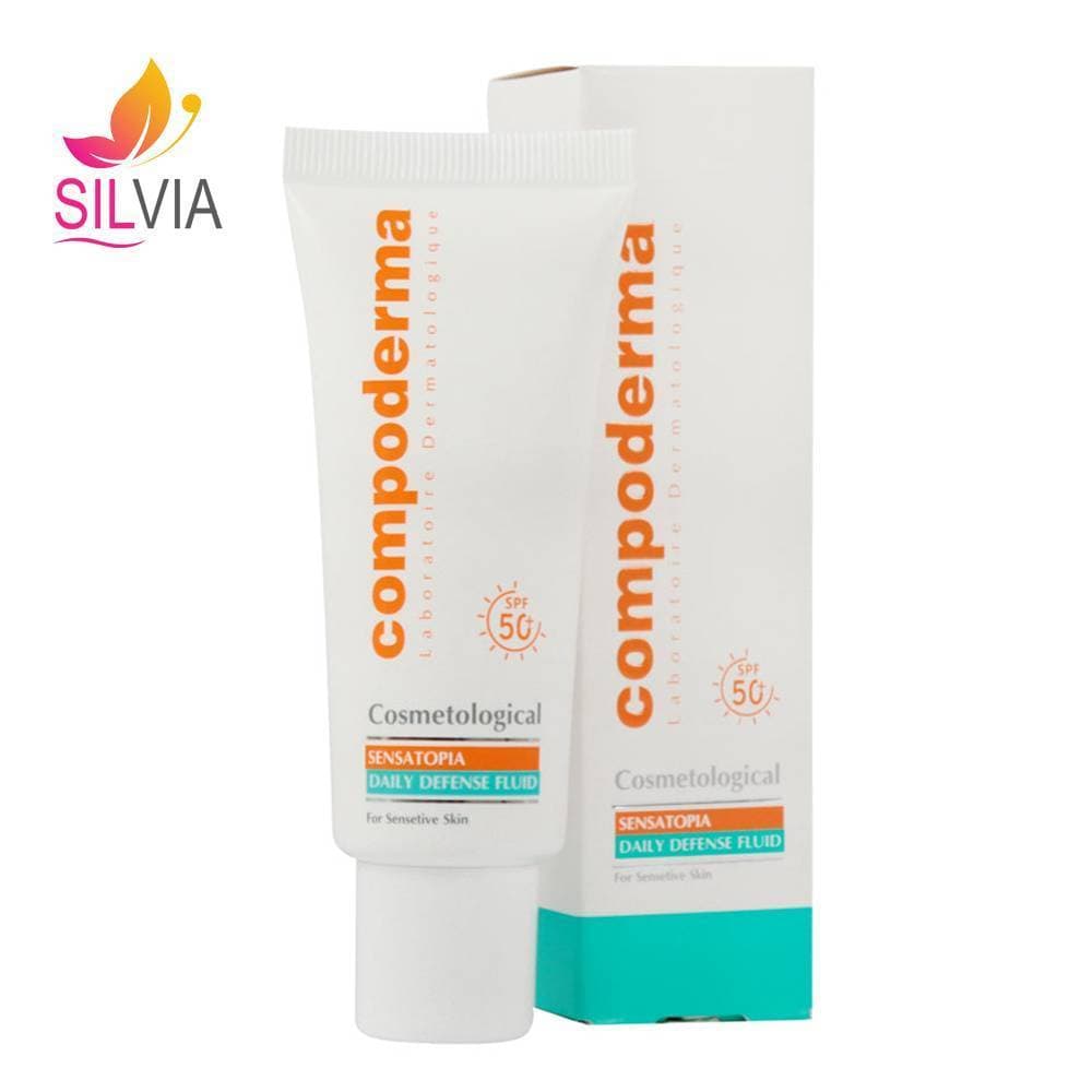 کرم ضد آفتاب پوست حساس سنس آتوپیا SPF50 کامپودرما 40 میل