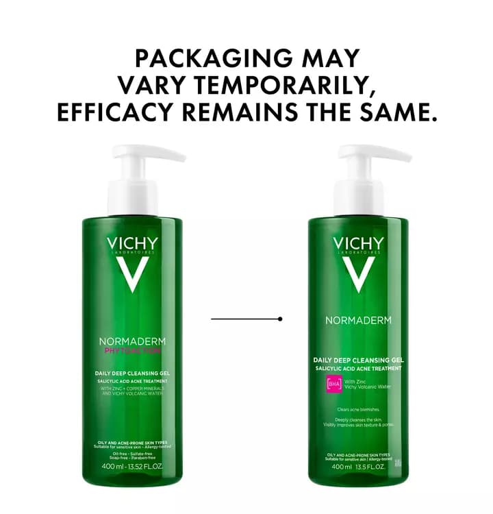 ژل شستشوی نورمادرم ویشی Vichy Normaderm PhytoAction حجم ۴۰۰ میل — تصویر ۵