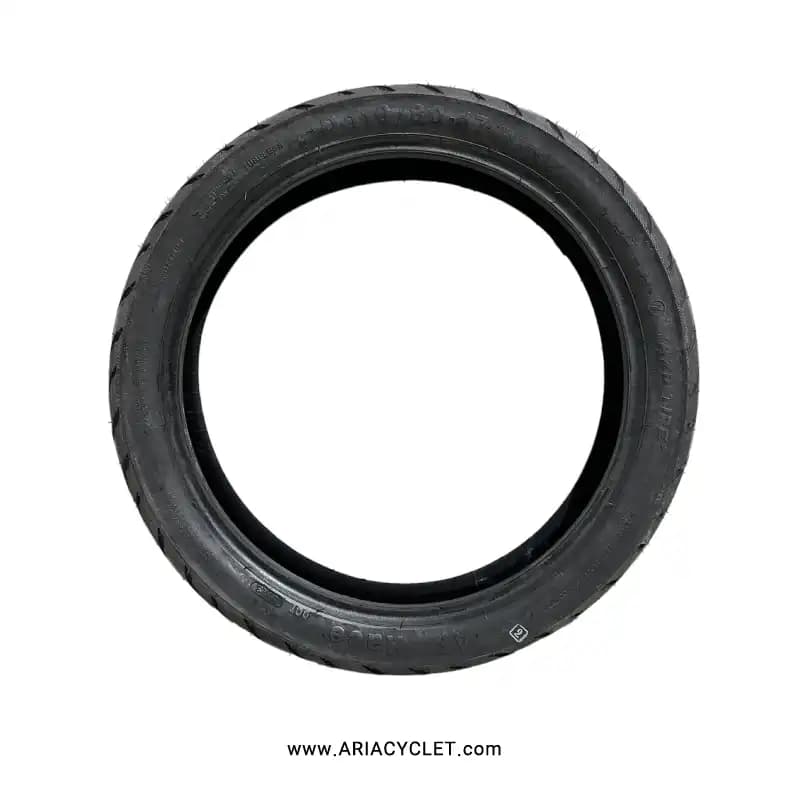 لاستیک موتور 17-110/80 یزد تایر تیوپلس — تصویر ۲