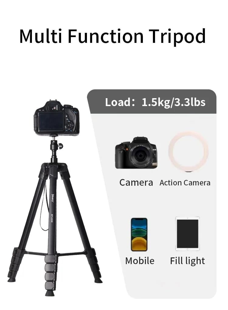 سه پایه موبایل جیماری Jmary KP-2208 Tripod — تصویر ۹