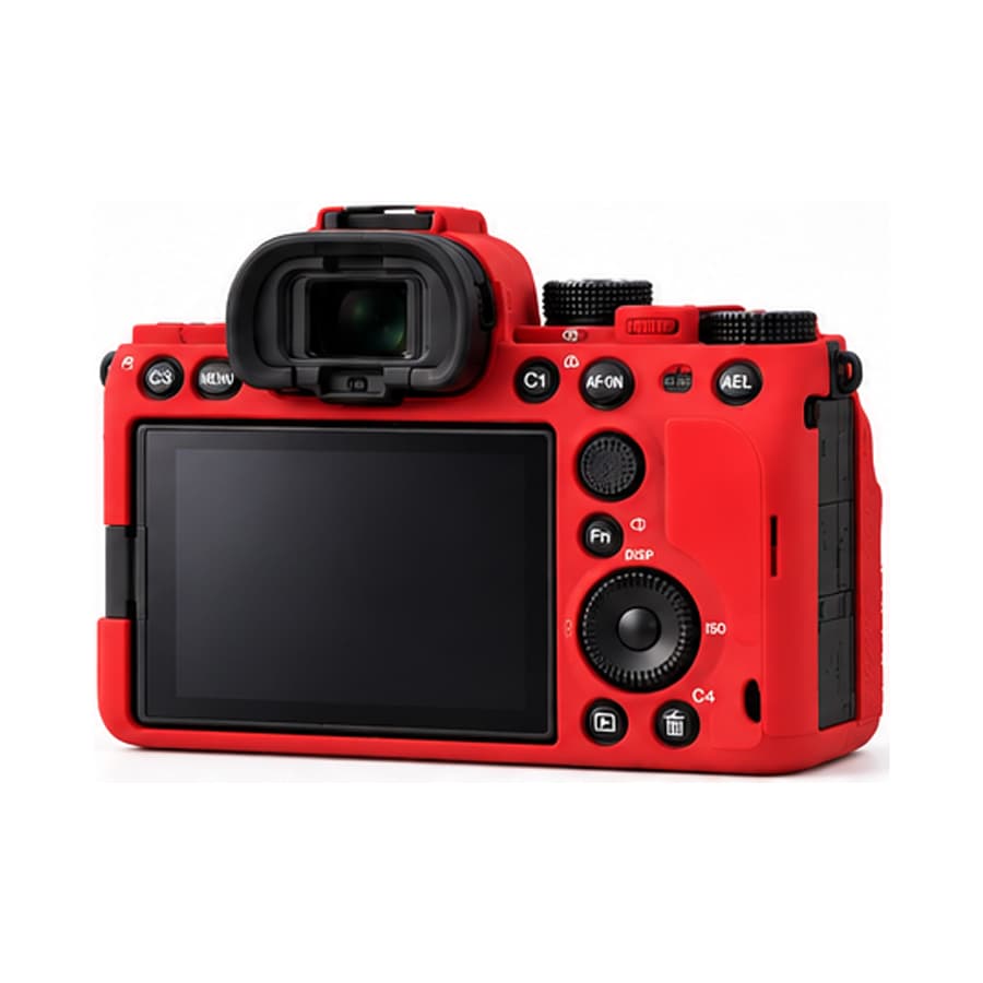 کاور سیلیکونی سونی Silicon cover for Sony A7MIV/A7IV قرمز — تصویر ۲
