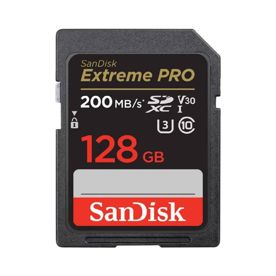 کارت حافظه سن دیسک SanDisk 128GB SD Extreme PRO 200MB/s