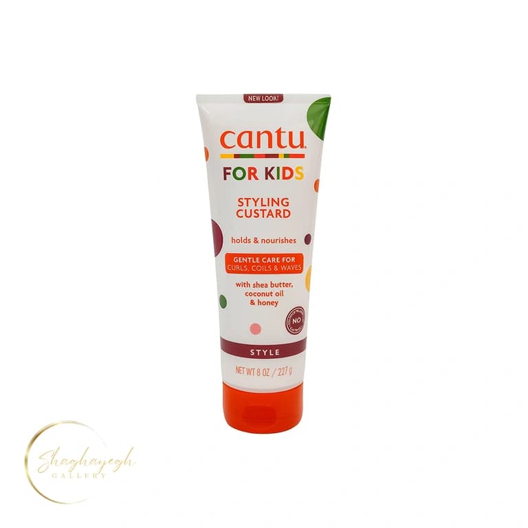 کاسترد حالت‌دهنده موی کودک کنتو Cantu For Kids Styling Custard حجم ۲۲۷ گرم