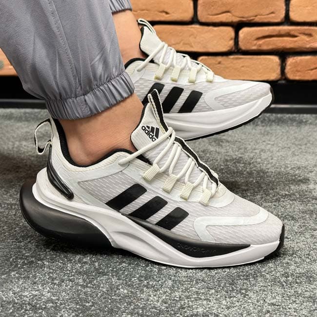 کتونی اسپرت مردانه رنگ سفید مدل adidas آدیداس کد 8791 — تصویر ۲