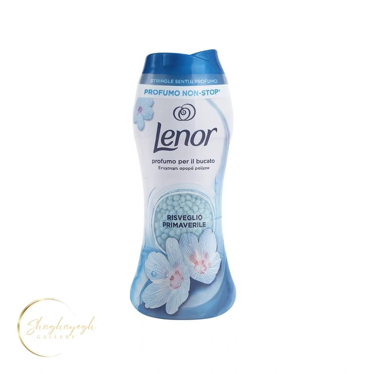 دانه خوشبوکننده لباس بهاری لِنور 210 گرم Lenor Spring Awakening