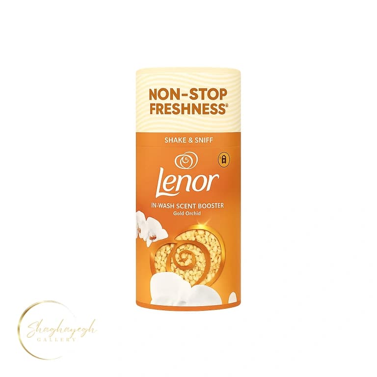 دانه معطر لباس این-واش با رایحه گلد اورکید لِنور 155 گرم Lenor Gold Orchid