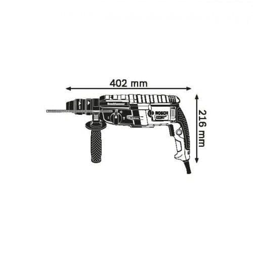 دریل بتن کن بوش چکشی تخریب 800 وات BOSCH GBH 2-28 DFV — تصویر ۳