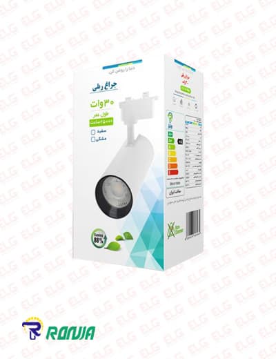 چراغ ریلی 30 وات COB رونیا — تصویر ۲