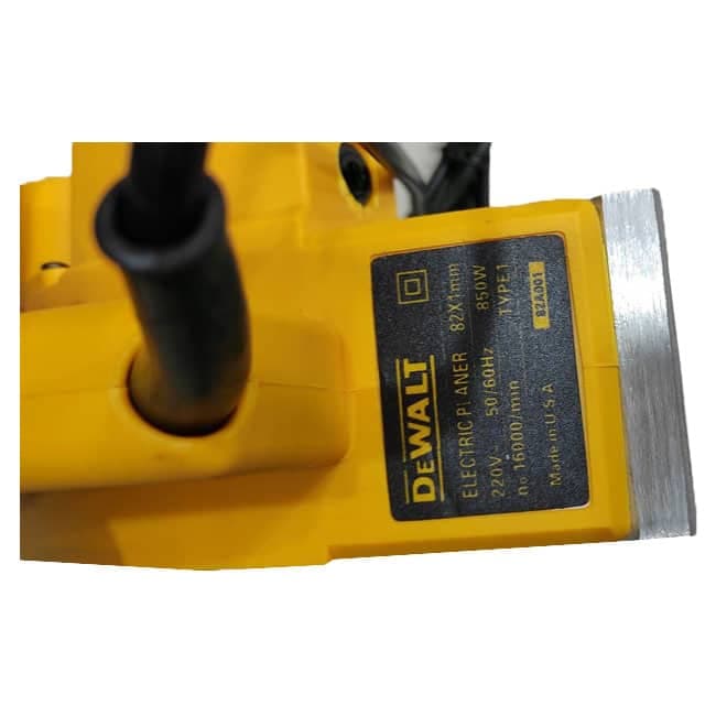 رنده برقی 850 وات دیوالت DEWALT 82A001 — تصویر ۴
