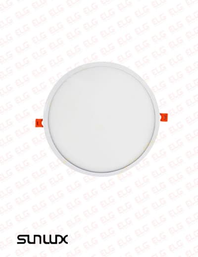 پنل SMD توکار گرد 22 وات سان لوکس مدل PL222R