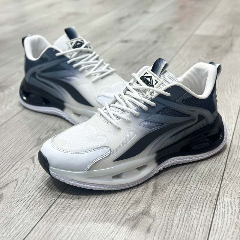 کتونی اسپرت مردانه مدل پوما puma رنگ سفید مشکی کد 6600 — تصویر ۲
