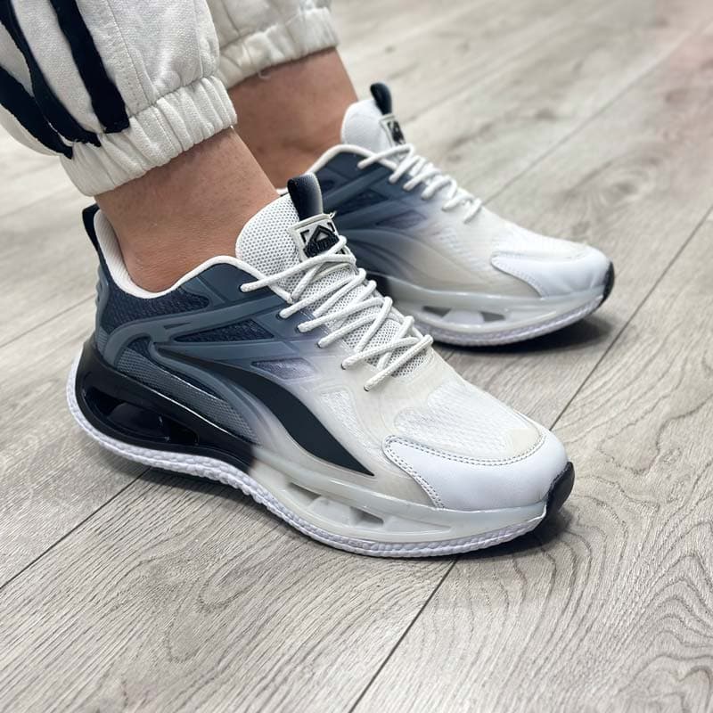 کتونی اسپرت مردانه مدل پوما puma رنگ سفید مشکی کد 6600