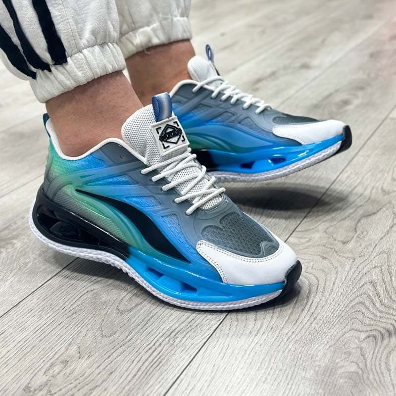 کتونی اسپرت مردانه مدل پوما puma رنگ آبی کد 6500 — تصویر ۴