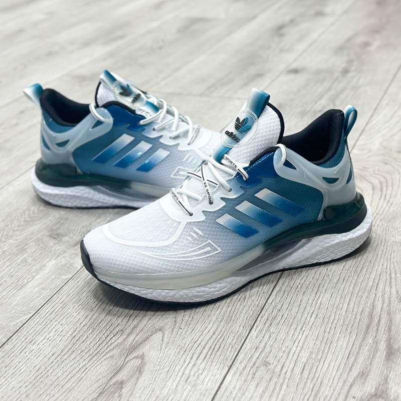 کفش و کتونی مردانه مدل ADIDAS آدیداس رنگ سفید سبز کد 57899 — تصویر ۲