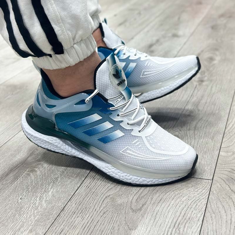 کفش و کتونی مردانه مدل ADIDAS آدیداس رنگ سفید سبز کد 57899 — تصویر ۵