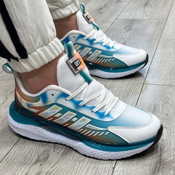 کفش و کتونی مردانه مدل ADIDAS آدیداس رنگ سفید کد 57902 — تصویر ۳