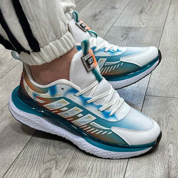کفش و کتونی مردانه مدل ADIDAS آدیداس رنگ سفید کد 57902 — تصویر ۲