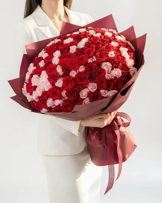 دسته گل سوپر لوکس شاینینگ – باغچه — تصویر ۳