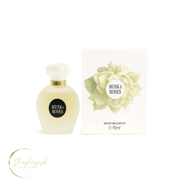 ادکلن ماسک اند رز احمد مغربی اکستریت د پرفیوم 75 میل | Ahmed Al Maghribi Musk & Roses Extrait de Parfum 75ml