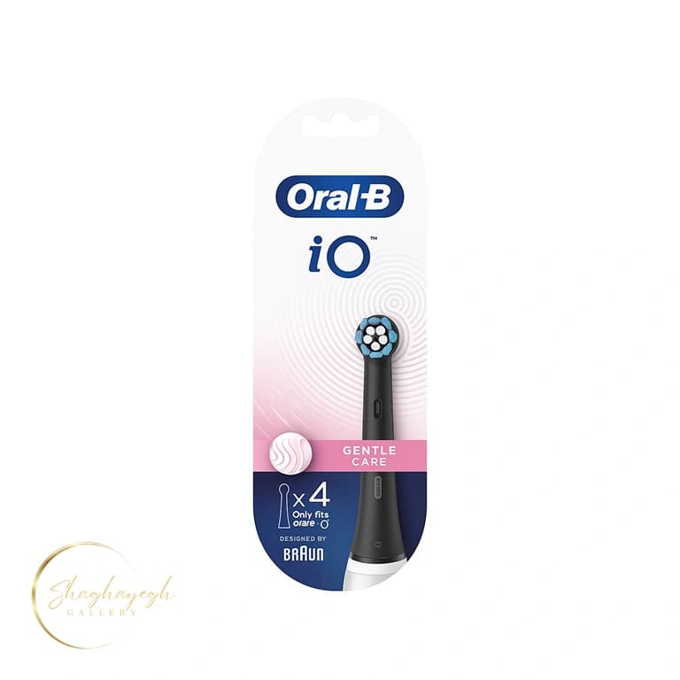سری یدک مسواک برقی مخصوص دندان و لثه حساس اورال بی مدل iO Gentle Care بسته4 عددی