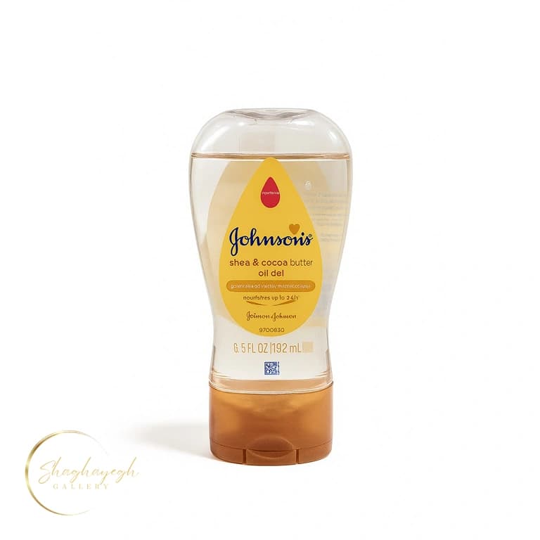 ژل روغنی التیامبخش بدن جانسون حاوی آلوئهورا و ویتامین E حجم ۱۹۲ میل | Johnson’s Aloe & Vitamin E Oil Gel 192ml