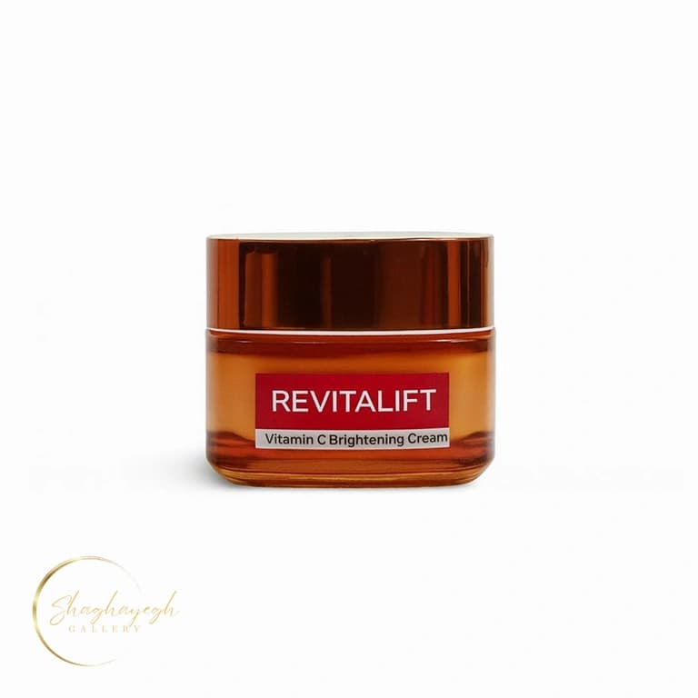کرم روشن‌کننده ویتامین C Revitalift لورآل مناسب انواع پوست حجم ۵۰ میل