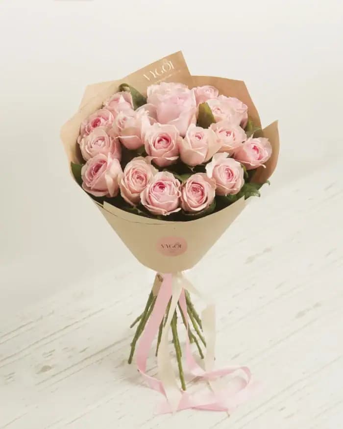 دسته گل رز Sweet rose کد 9023 – بلورا — تصویر ۲
