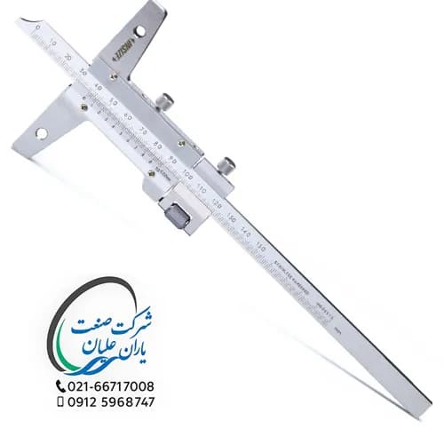 کولیس عمق‌سنج ورنیه ۱۵ سانت مدل ۱۲۴۹-۱۵۰ اینسایز(INSIZE)