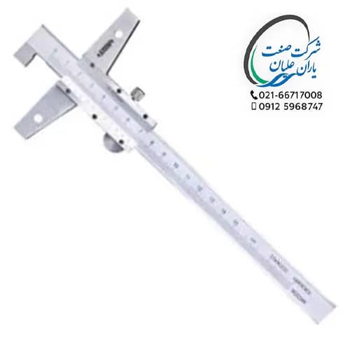 کولیس عمق‌سنج ورنیه ۲۰ سانت مدل ۱۲۴۸-۲۰۰ اینسایز(INSIZE)