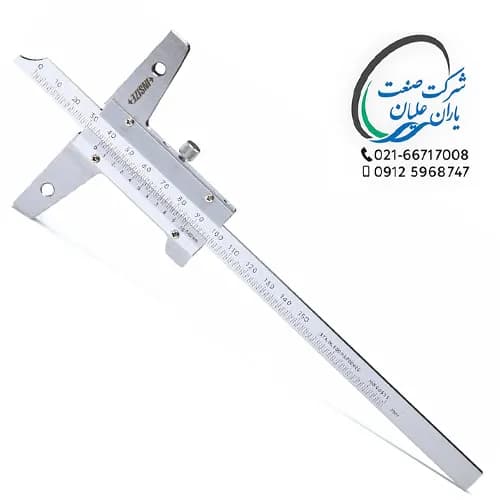 کولیس عمق‌سنج ورنیه ۳۰ سانت مدل ۱۲۴۷-۳۰۰۱ اینسایز(INSIZE)