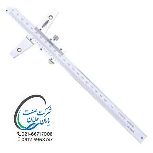 کولیس عمق‌سنج ورنیه ۱۰۰ سانت مدل ۱۲۴۷-۱۰۰۰ اینسایز(INSIZE)