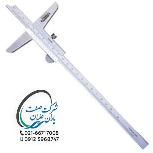 کولیس عمق‌سنج ورنیه ۲۰ سانت مدل ۱۲۴۰-۲۰۰ اینسایز(INSIZE)
