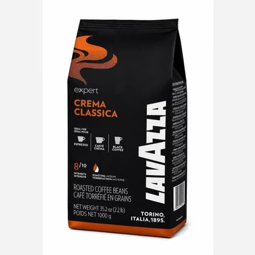 قهوه وارداتی لاوازا کرما کلاسیک یک کیلوگرمی LAVAZZA CREAMA CLASSICA