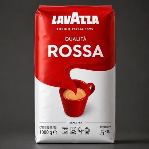 قهوه وارداتی لاوازا کوالیتا روسا یک کیلوگرمی LAVAZZA QUALITA ROSSA