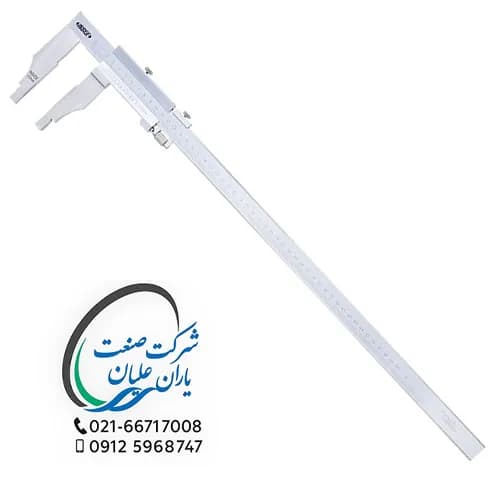 کولیس ورنیه 100 سانت مدل 1208-1021 اینسایز (INSIZE)