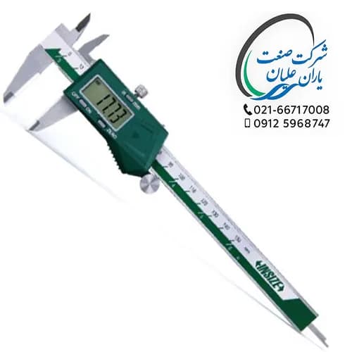 کولیس دیجیتال با فک سرامیکی 30 سانت مدل 1193-300 اینسایز (INSIZE)