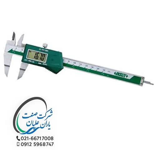 کولیس دیجیتال تیغه‌ای 20 سانت مدل 1188-200A اینسایز (INSIZE)