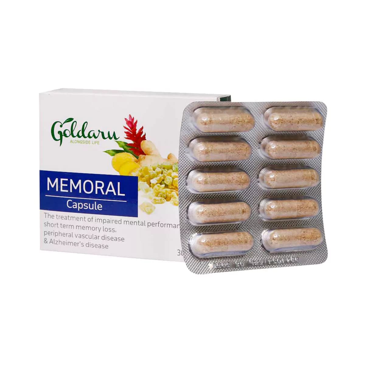 کپسول ممورال تعداد ۳۰ عدد گل دارو — تصویر ۲