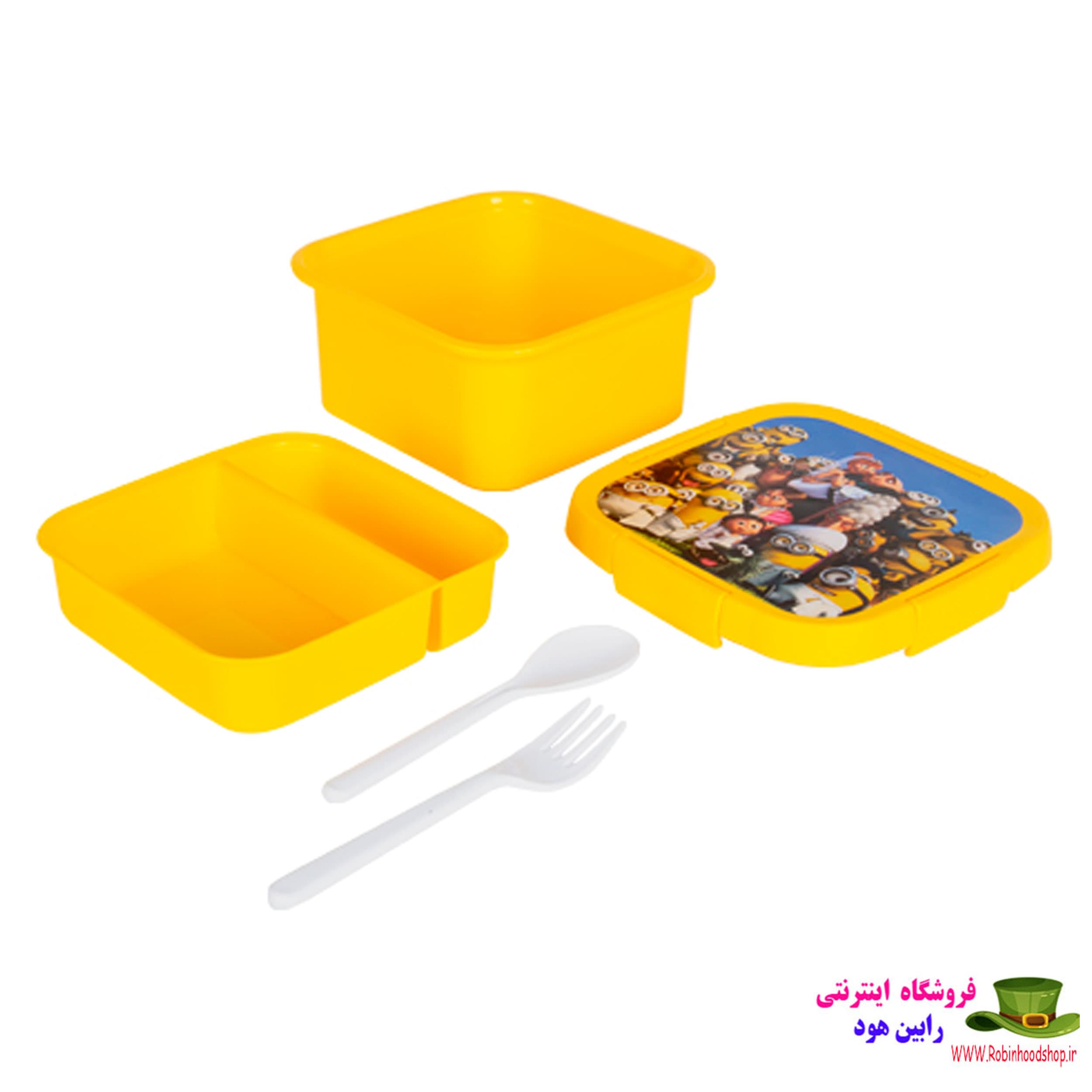 ‏ظرف غذای کودک مربع گاپانا