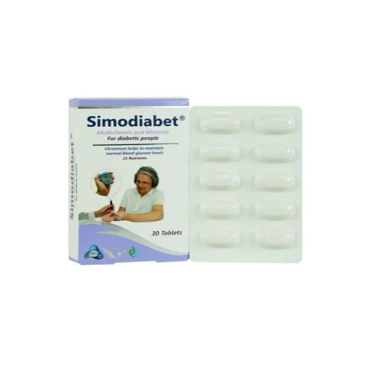 قرص سیمودیابت تعداد 30 عدد سیمرغ دارو عطار — تصویر ۲